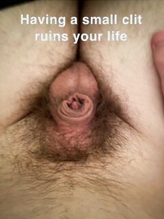 Tiny clit loser